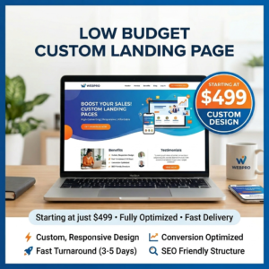 Low Budget Landing Page